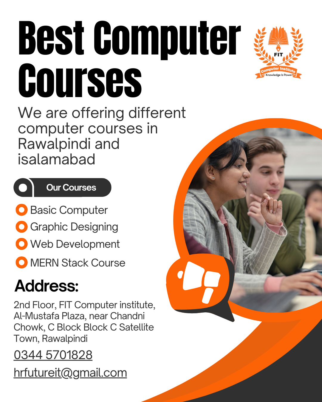 Best Computer Courses in Rawalpindi and Islamabad 2025